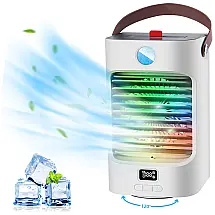 Clizamatizador Portátil, Capacidade 220 mL, 3 Velocidades, Recarregável 4000 mAh, LEIPPLE, Branco