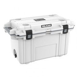 Cooler Térmico Portátil 70 Litros com Alça e Porta Copos, Pelican, Cinza