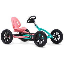 Kart Infantil a Pedal para Criança de 3 a 8 Anos, BERG, Branco