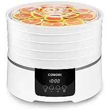 Desidratador de Alimentos, 5 Bandejas, Vsor Digital, 110v, COSORI, Branco