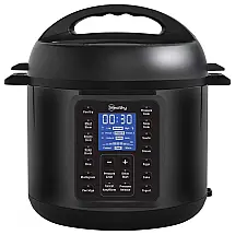 Panela de Pressão Elétrica Programável 9 em 1 Mealthy MultiPot 6,8L Aço Inox + Cesto Vapor + App Receitas 110V