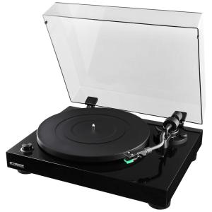 RT81 Vitrola Toca Discos de Vinil com Cartucho e Correia de Transmissão, FLUANCE RT81T, Preto