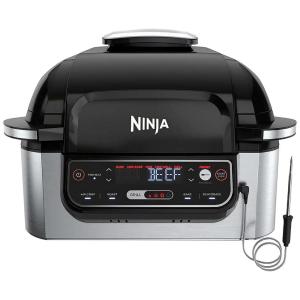 Air Fryer Fritadeira Elétrica e Grill 5 em 1 Programável, 110V 1760W, NINJA Foodi AG302, Preto