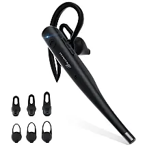 Fone de Ouvido Bluetooth sem Fio com Cancelamento de Ruídos e Modo Mãos Livres, ZAQE J1, Preto