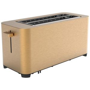 Torradeira de 2 Fatias com 7 Níveis de Tostagem e Função Bagel, 110v, REDMOND ST213, Prateado