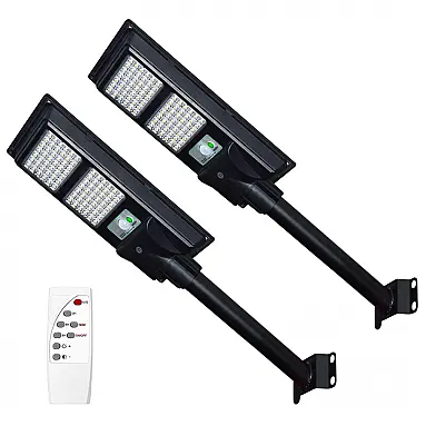 Luminária Solar Externa 8000 Lumens