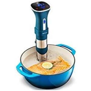 Termocirculador Fogão Sous Vide 800W, 110v, BAULIA SV803, Azul Escuro