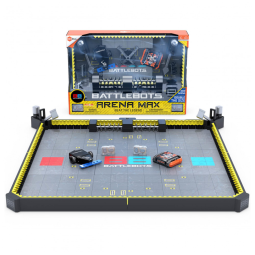 Jogo de Tabuleiro de Robôs Multijogador para Crianças de 8 Anos ou Mais, HEXBUG Arena Max, Preto