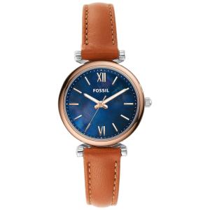 Relógio Feminino de Quartzo e Aço Inoxidável, FOSSIL ES4701, Marrom