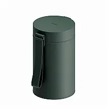Bolsa de transporte XGIMI para projetor MoGo 3 Pro, couro sintético verde, compacta e leve