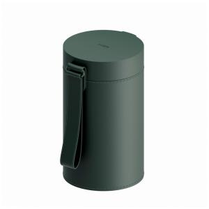 Bolsa de transporte XGIMI para projetor MoGo 3 Pro, couro sintético verde, compacta e leve