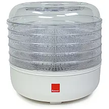 Desidratador de Alimentos, com 5 bandejas, 125W, 110v, RONCO Classic, Branco