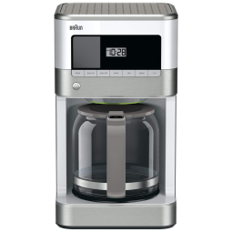 Cafeteira Elétrica Programável BrewSense, 110v, BRAUN KF6050WH, Branco