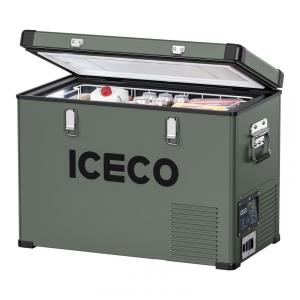 ICECO VL45 Mini Cooler, Geladeira Automotiva Portátil 45L, DC 12 24V, AC 110 240V