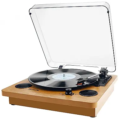Toca Discos com 3 Velocidades,
