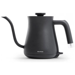 Chaleira elétrica pescoço de ganso BALMUDA preta 0,6L inox 110V