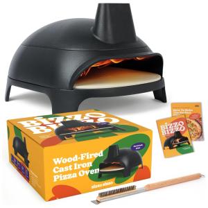 Forno de Pizza a Lenha em Ferro Fundido Ideal para Ambientes Externos, Bizzo Bizzo