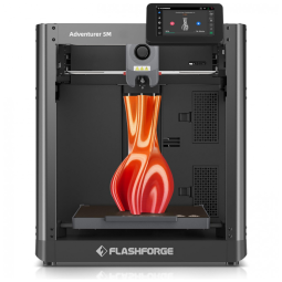 Impressora 3D FLASHFORGE AD5M com Calibração Automática e Impressão Rápida de até 600mm/s, Estrutura CoreXY em Metal AllMetal para Precisão