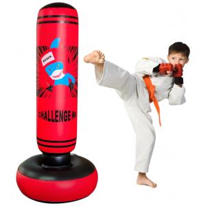 ZHUYNXIR Saco de Pancadas Inflável para Crianças - Divertida, Resistente e Fácil de Usar