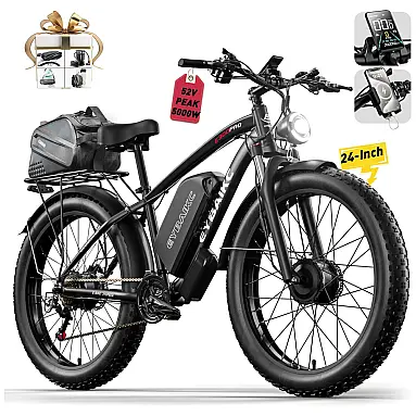Bicicleta Elétrica Dual Motor Peak