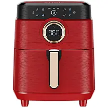 ALLcool Fritadeira Elétrica Air Fryer 8 em 1, Capacidade 5L com Painel Digital, 1700W, 110V, Vermelha
