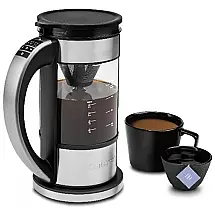 Chaleira Elétrica Programável até 5 Xícaras, 110V 1000W, Cuisinart FCC, Prata