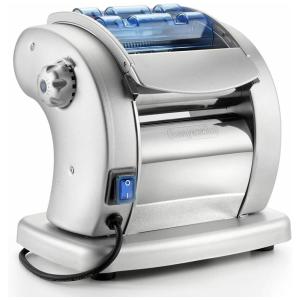 Máquina de fazer massa elétrica Imperia Pasta Presto Máquina Antiaderente com 2 Cortadores e 6 Configurações de Espessura, CUCINAPRO 160