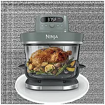 Crispi Pro 6-in-1 Glass Air Fryer in Ash Gray