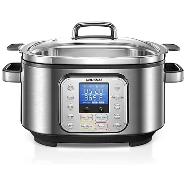 Panela Elétrica Multifuncional 6L, Aço