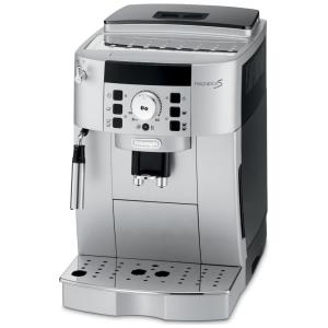 Máquina de Café Expresso Automática com Moedor Embutido e 13 Configurações Ajustáveis, 110V 1450W, De Longhi Magnifica XS ECAM22110SB, Prata