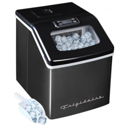Máquina de Gelo EFIC452SSBLACK até 18 kg em 24H Portátil, 120W, 110v, FRIGIDAIRE, Preto