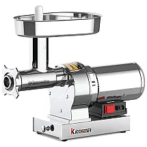 Elite Moedor Elétrico de Carne e Salsicha N. 12 3, 4 HP 720 LBS Per, H 550 Watts Corpo em Aço Inoxidável Super Pesado Grau Talheres em Aço