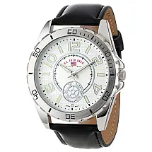 Relógio AnMaclino Homem Pleira de Coro intético Claico, U.S. POLO ASSN. US5159, Preto