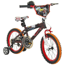 Bicicleta Infantil Hot Wheels Aro 16 Polegadas, Modelo Dynacraft, para Crianças de 4 a 7 Anos