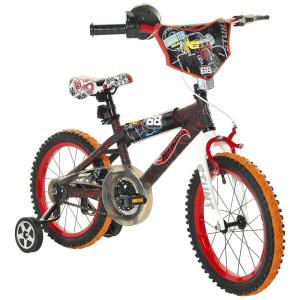 Bicicleta Infantil Hot Wheels Aro 16 Polegadas, Modelo Dynacraft, para Crianças de 4 a 7 Anos