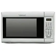 Forno Micro Ondas com Painel Digital Cuisinart CMW 200, 110V 1000W, Prata