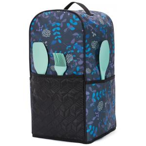 Liquidificador de Bancada 1,8L com Bolsa para Acessórios, 110V, JOSIVIKY, Azul Floral