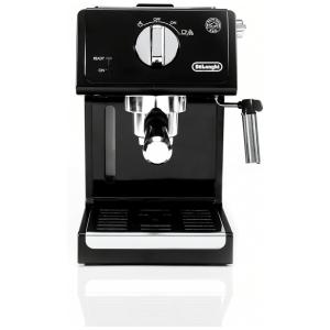 Cafeteira Elétrica Expresso 15 Bar, Aço Inoxidável, 1100W, 110v, DELONGHI ECP3120, Preto