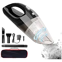 Aspirador de Pó Automotivo Portátil Sem Fio com Sucção Forte para Casa e Carro, JACKMO 8542144773, Branco