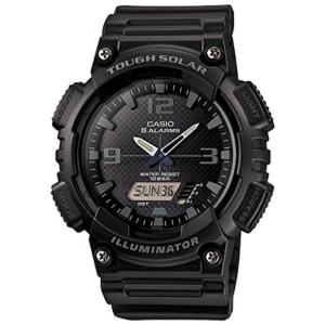 Relógio Masculino Solar, CASIO AQ S810W 1A2JF, Preto