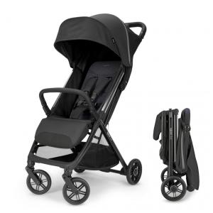 Carrinho de Bebê Inglesina Quid³ Preto Cósmico - Ultraleve 6,3 kg, Compacto, Dobrável com Uma Mão, Compatível com Bebê Conforto