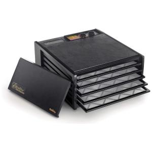Desidratador de Alimentos 5 Tray 400W, EXCALIBUR 3526TB, Preto