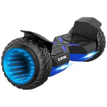 Hoverboard Gotrax QUESTPRO Azul Marinho 250W, Pneus Off Road, Luz LED, Som, 12 km/h, Até 100 kg, 12 km, 110V