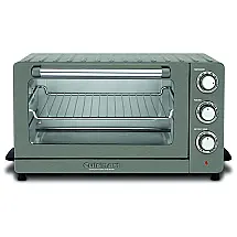Forno Elétrico de Bancada com 8 Configurações em Aço Inoxidável, 1800W, 110v, CUISINART TOB 60N2BKS2, Cinza