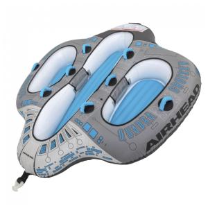 Boia Rebocável para até 4 Pessoas com Válvula de Segurança de Velocidade, AIRHEAD, Cinza