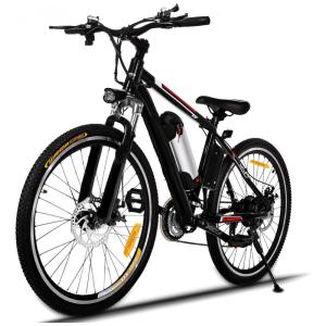Bicicleta Elétrica Motorizada 21 Velocidades e 3 Modos, 250W, HICIENT AM001907, Preto