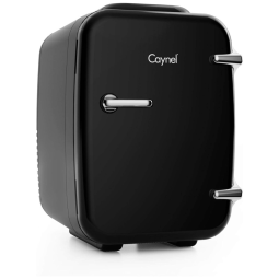 Mini Geladeira para Skincare 4 Litros Portátil, 12V, 110v, CAYNEL, Vermelho