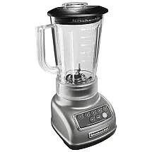 Liquidificador KitchenAid de 5 velocidades com jarro de 1.66Litros BPA Free Prata 110V