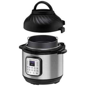 Panela de Pressão Elétrica 6L com 11 Predefinições, Painel de Led e Aço Inoxidável, 110v, INSTANT POT 112 0120 01, Prateado