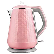 Chaleira Elétrica 1.5L com Controle de Temperatura, 110v, JXMHH, Rosa